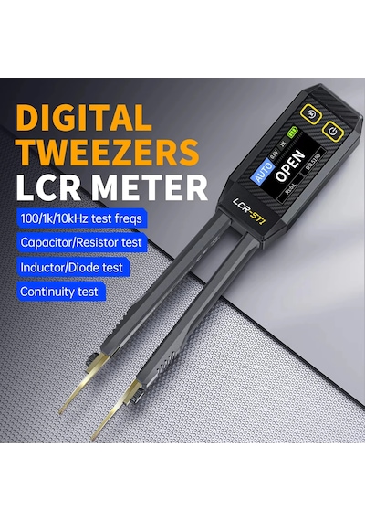 Fnırsı Lcr-st1 Akıllı Cımbız Lcr Smd Esr Mini Test Cihazı Direnç Kapasite Lcr-st1-bag