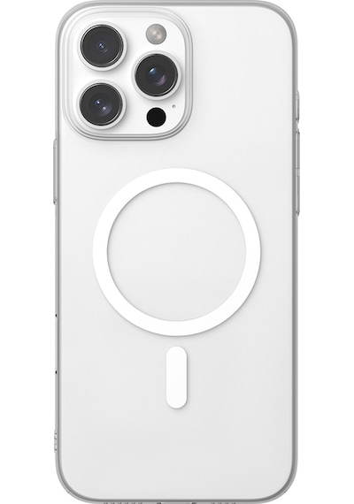Apple Uyumlu iPhone 16 Pro Max Kılıf M-safe Şarj Özellikli Youngkit High Definition Serisi Kapak Şeffaf Şeffaf