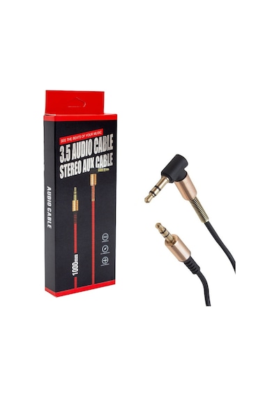 Powermaster Pm-15124 3.5 Mm Erkek/Erkek Metal Başlikli L Uçlu Ste
