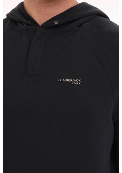 Lumberjack Erkek Sweat 17ıtl1058 4pr Siyah Siyah