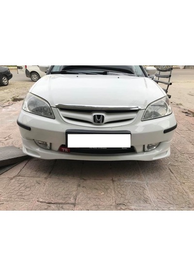 Honda Civic  Ön Tampon Eki 2004/2006 - Mat Siyah Str-731