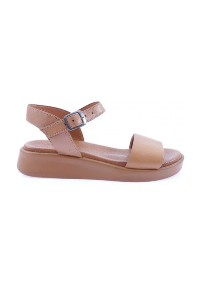 Dgn 3029 Kadin Bilekten Kalin Bantli Sandalet 3029-207-R1755 Taba