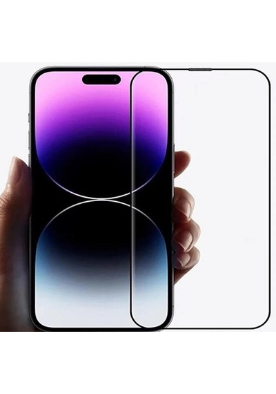Logis Apple Uyumlu iPhone 15 Pro Max  Tam Kaplayan 5d Anti Statik Ekran Koruyucu Cam