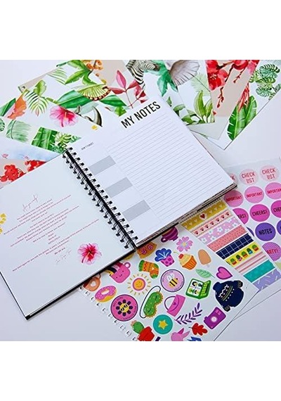 Juno Smart Planner/tropıcal Çok Renkli