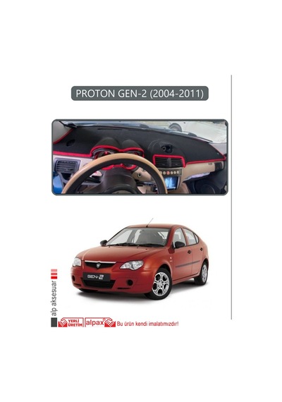 Proton Gen-2 2004-2011 Torpido Koruma Halısı Gri Kenar
