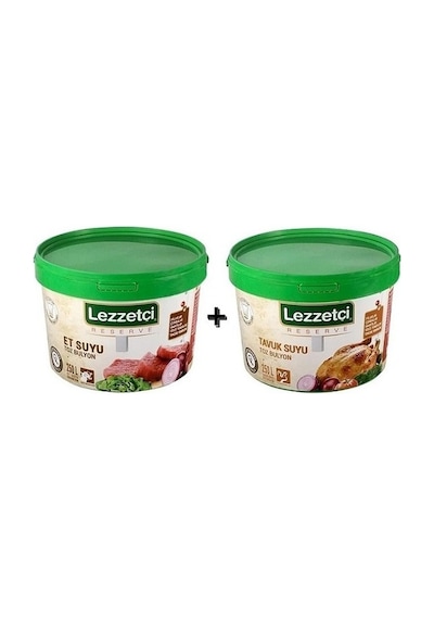 Lezzetçi Et Bulyon + Lezzetçi Tavuk Bulyon 2 x 5 KG