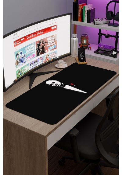 The Godfather V3 90x40 Xxl Gaming Kauçuk Kaymaz Taban Mouse Pad Fare Altlığı