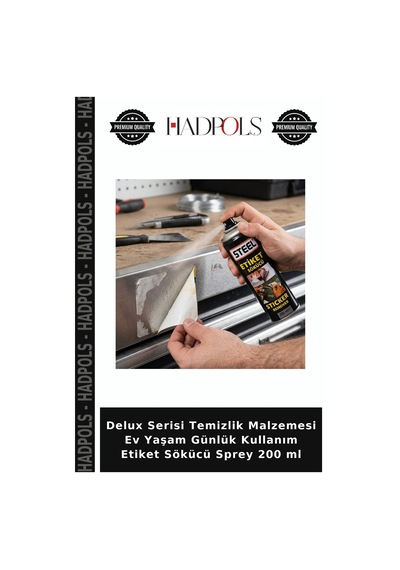 Delux Serisi Temizlik Malzemesi Ev Yaşam Günlük Kullanım Etiket Sökücü Sprey 200 Ml