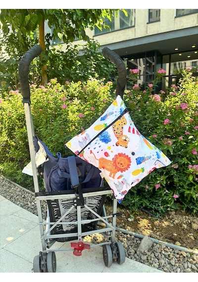 Yorni 2 Adet, 30 X 35 Cm, Jungle Desen, Sıvı Geçirmeyen Çok Amaçlı Çanta, Ekonomik Set, Yıkanabilir Diğer