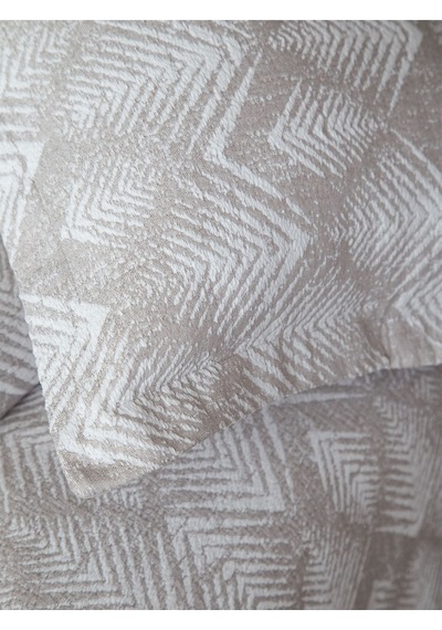 Bedline Tek Yatak Örtüsü Çift Kişilik Areca Vizon 230x240 Cm