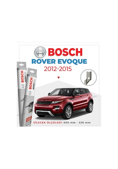 Range Rover Evoque Muz Silecek Takımı 2012-2015 Bosch Aeroeco