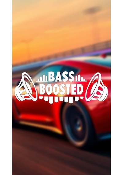 Bass Boosted Hoporlor 20x7 Jdm Yazı Araba-motosiklet Cam Etiket Sticker Beyaz Renk Beyaz
