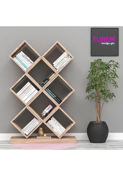 Elite Sarmaşık Kitaplık Suntalam Siyah