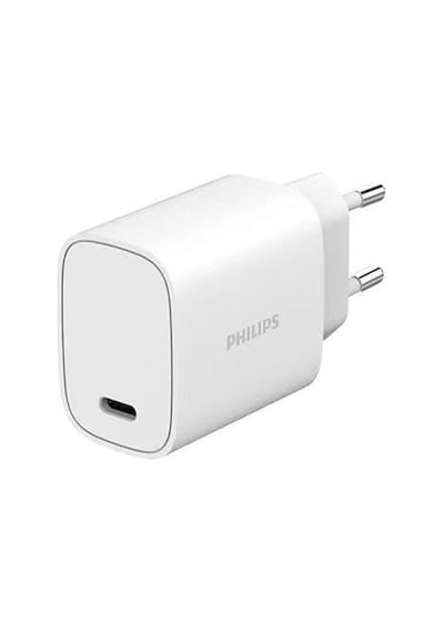 Philips Dlp4329C Beyaz Type-C 20W 3A Duvar Şarj Adaptörü