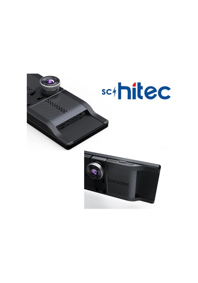 Schitec 4k Ultra Araç İçi Akıllı Ekran Ön Ve Arka Kameralı, Kablosuz Carplay Ve Android Auto Destekli 10.26 Yk3507