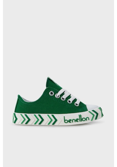 United Colors Of Benetton Sneaker Ayakkabı Unisex Çocuk Ayakkabı Bn-30635 Yeşil