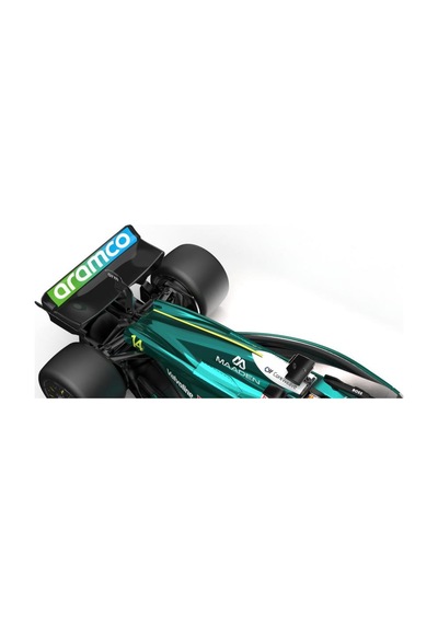 Kumandalı Şarjlı Işıklı Full Fonksiyon 1:14 2.4g Formula 1 Aston Martin Aramco Oyuncak Araba Çok Renkli