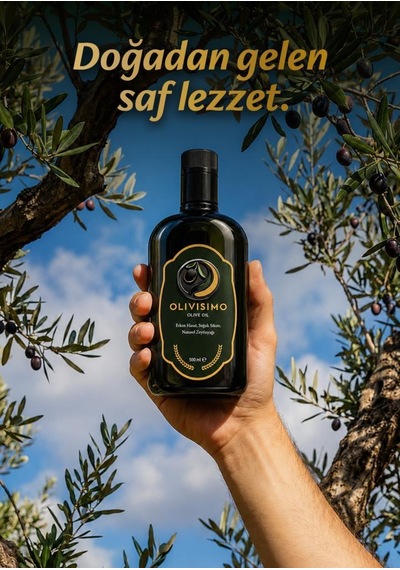 Olivisimo Erken Hasat Soğuk Sıkım Natürel Sızma Zeytinyağı 500 Ml