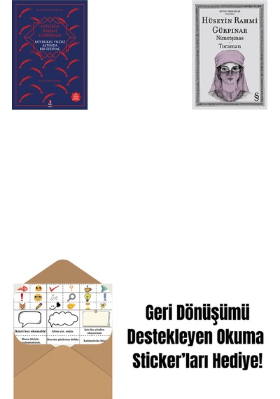 Kuyruklu Yıldız Altında Bir İzdivaç + Nimetşinas - Toraman + Okuma Sticker'ları
