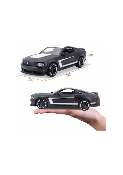 Maisto Orjinal Lisanslı Metal Ford Mustang Boss 302 1:24 Kapıları Açılan Model Oyuncak Araba