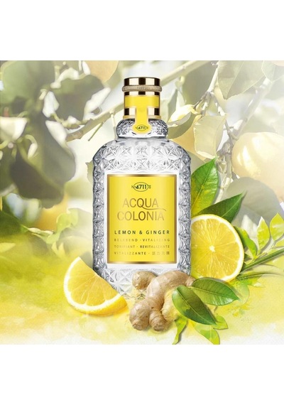 4711 Acqua Colonia Vitalizing Lemon & Ginger Edc 100 Ml Unisex Parfüm Aromatik