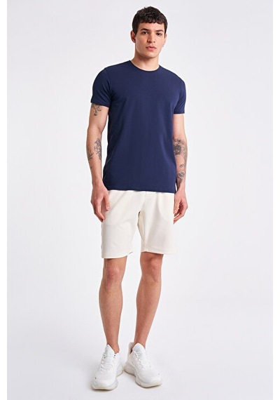 Lescon Erkek Kısa Kollu T-shirt 25s-1225-25y Lacivert