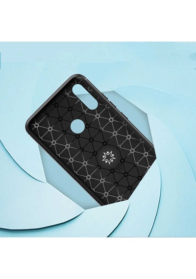 Huawei Y6 2019 Kılıf Zore Ravel Silikon Kapak Kırmızı