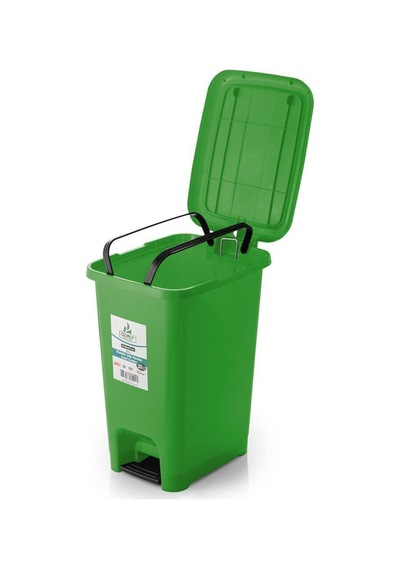 Slım Pedallı Çöp Kovası 50 Lt Yeşil - 505979568 Yeşil