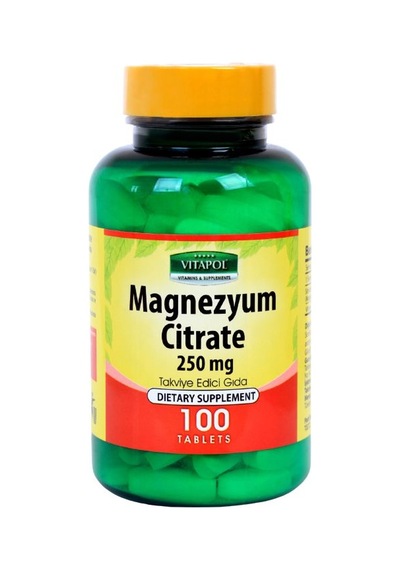 Vitapol Magnezyum Sitrat Vitamin B6 100 Tablet