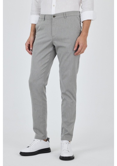 İmza Gri Desenli Armürlü Yan Cep Düz Paça Comfort Fit Pamuklu Casual Chino Pantolon 1003250122 Gri İmza Gri Desenli Armürlü Yan Cep Düz Paça Comfort Fit Pamuklu Casual Chino Pantolon 1003250122 Gri