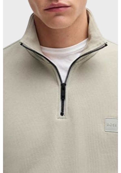 Boss Erkek Sweat 50468926 271 Bej Bej