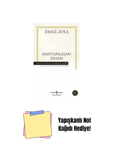 Hayvanlaşan İnsan + Yapışkanlı Not Kağıdı