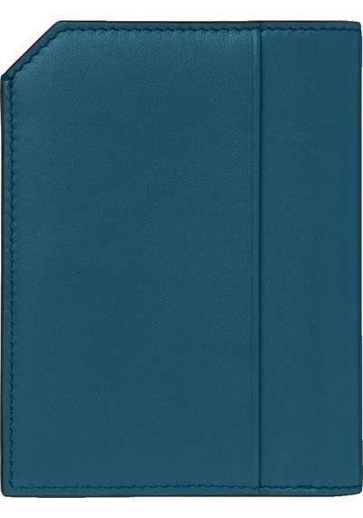 Mont Blanc Montblanc Meisterstück Selection Soft Mini 4cc Cüzdan 131246 Mavi
