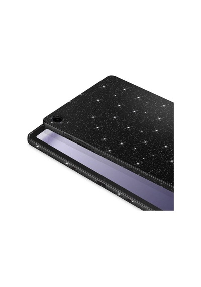 Samsung Galaxy Tab S10 Lite/s10 Fe/s9 Fe 10.9 Uyumlu Simli Parlak Tablet Kılıf Arka Kapak