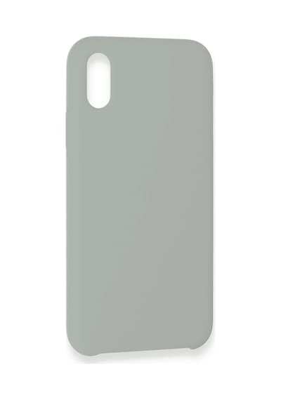 Newface - 957 - İphone Xs Max Kılıf Lansman Legant Silikon - - Edntrend - Açık Gri