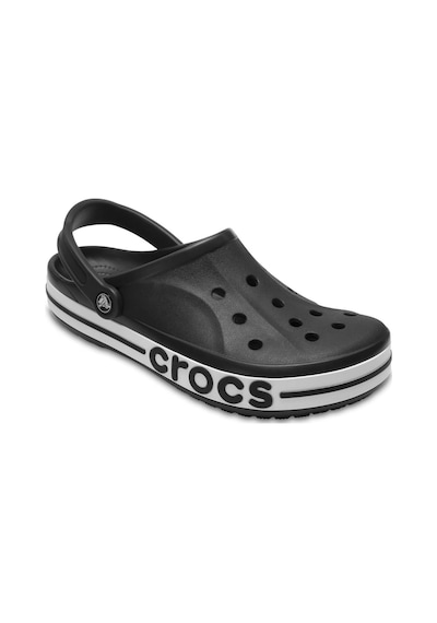 Crocs Bayaband Clog Günlük Unisex Terlik Black White Beyaz - Siyah