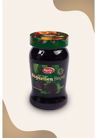 Metin Böğürtlen Reçeli Cam 700 G