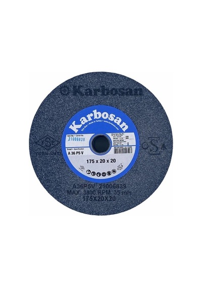 Karbosan 175X20X20 36 Kum Nk Taşlama Taşı N11.1437
