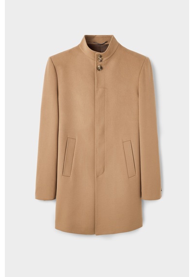 Twn Slim Fit Camel Düz Palto 5ef08kv29600m C01