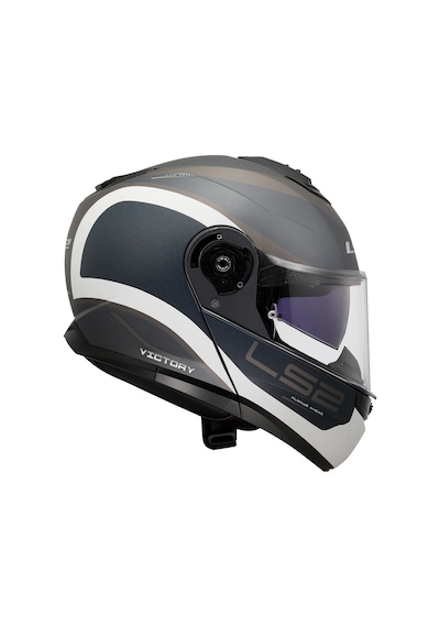 Ls2 Strobe 2 Vıctory Mat Gri-mavi-kum Kask Grı-mavı