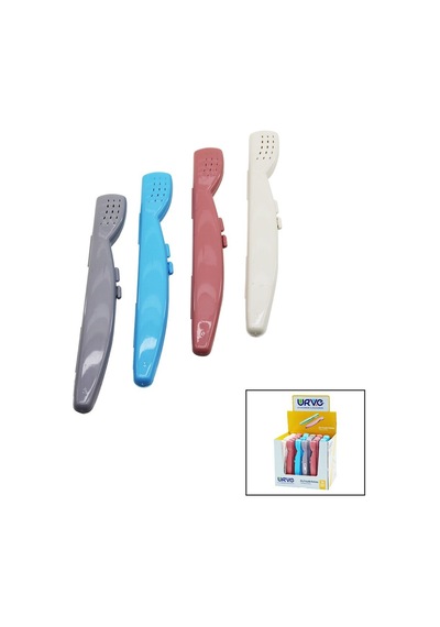 Urve Ur-3055 Renkli Plastik Diş Fırçalık Kutusu- 36'li Paket Diğer