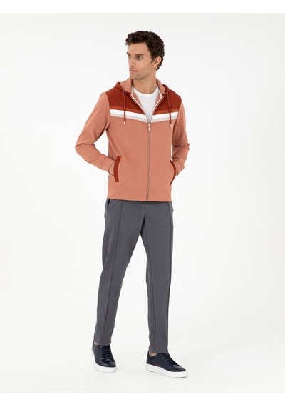 Cacharel Erkek Pas Sweatshirt 50292490-vr040 Kahverengi
