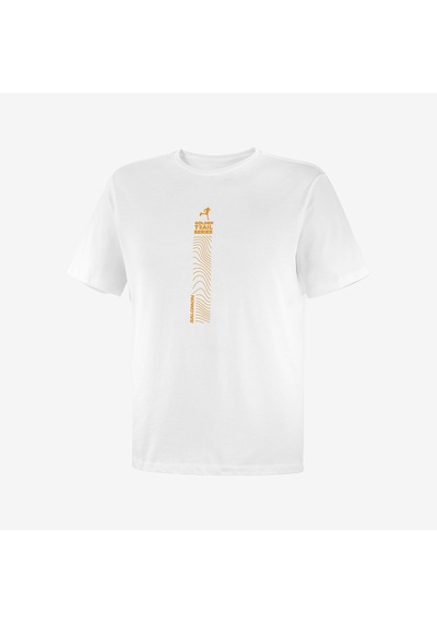 Salomon Golden Traıl Erkek Tişört White Lc2259900 Beyaz