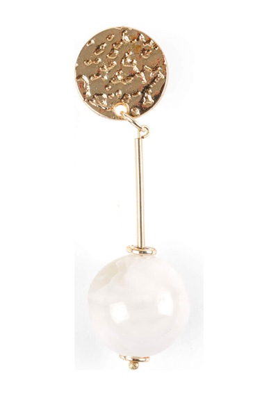 İnci Ve Gold Detaylı Küpe W26kup005 Uw26kup005100 çok renkli