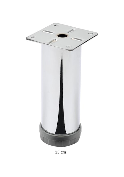 Eymenyapimarket Mobilya Ayağı Metal Alttan Ayarlı 42 Mm Krom Ayak 1.Kalite
