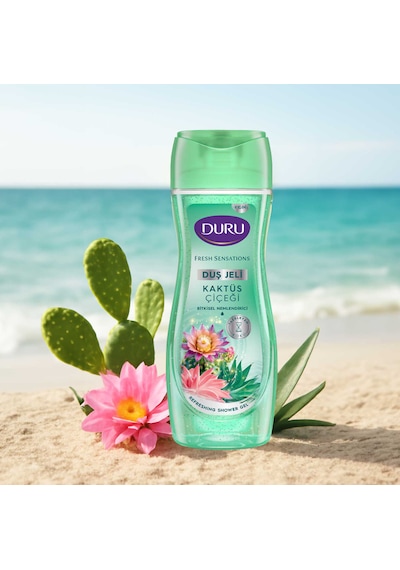 Duru Fresh Sensations Kaktüs Çiçeği Duş Jeli 6 x 450 ML