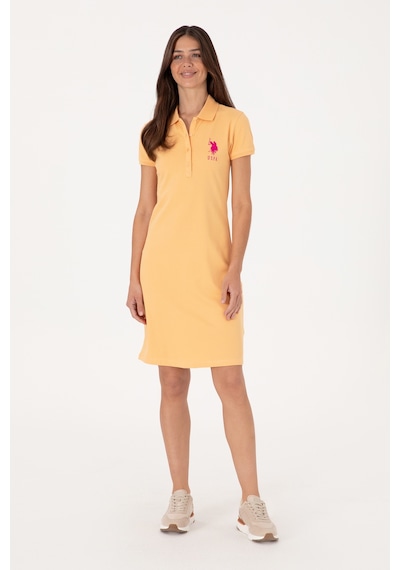 U.s. Polo Assn. Kadın Kavun Elbise Örme 50300860-vr202 Kavun