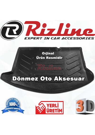Ford Fiesta 3D Bagaj Havuzu Paspası 2010 Sonrası Rizline N11.14268