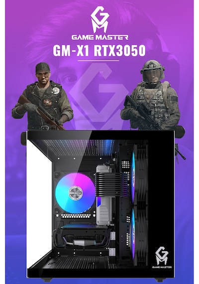 Game Master GM-X1 i5-11400F 16 GB 512 GB M.2 SSD RTX3050 Free Dos Masaüstü Oyuncu Bilgisayarı