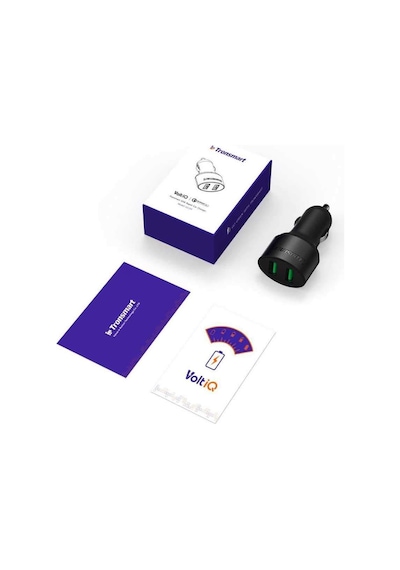 Tronsmart Çift Usb Çıkışlı Dual Port Qc 3.0 Hızlı Araç Şarj Cihaz